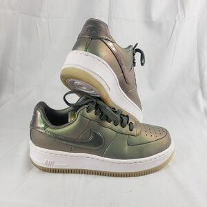 Nike Air Force 1 Upstep Premium Lux AA3964-001 Womens Size 7 Shine Green Shoes